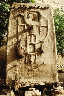 Granary, Pays Dogon, Mali, 1990. Creator: Amanda Waite.