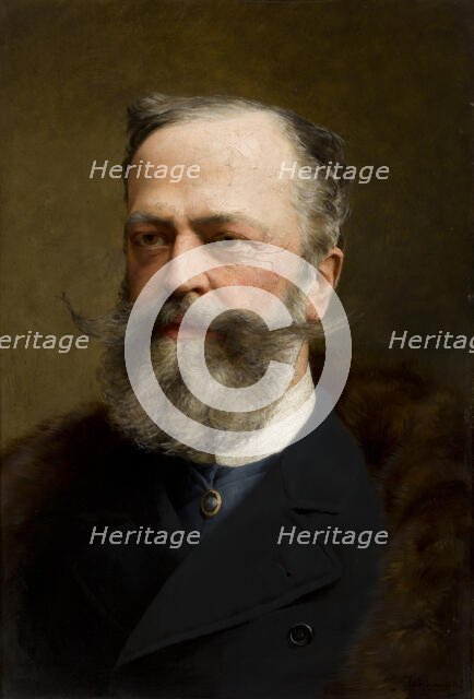 Portrait of Wlodzimierz Wolodkowicz, c1885. Creator: Kazimierz Pochwalski.