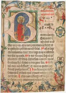 Manuscript Leaf from a Missal, late 15th century. Creator: Unknown.