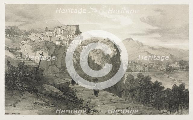 Rocca Giovane. Creator: Edward Lear (British, 1812-1888).