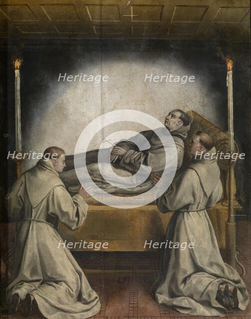 Death of Saint Didacus, c1560-1600. Creator: Martin de Vos.