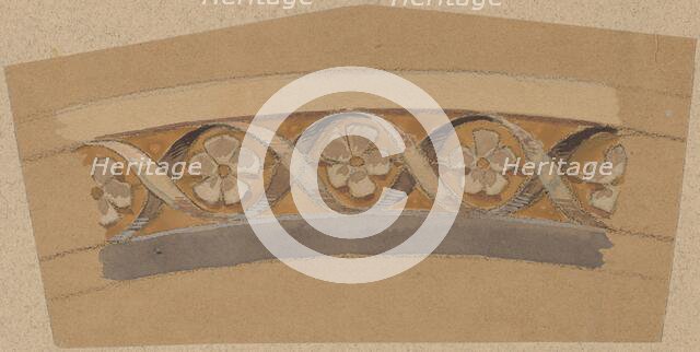 Study for a Border Design, 1890/1897. Creator: Charles Sprague Pearce.