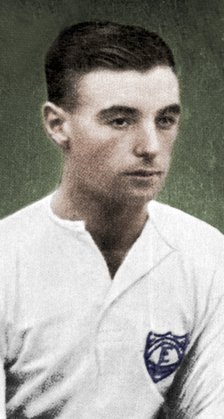 Stanley Matthews (1915-2000), Stoke City football player, 1935. Artist: Unknown.