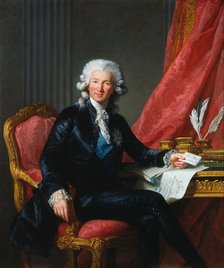 Portrait of Charles-Alexandre de Calonne (1734-1802) , 1784. Creator: Vigée Le Brun, Louise Élisabeth (1755-1842).