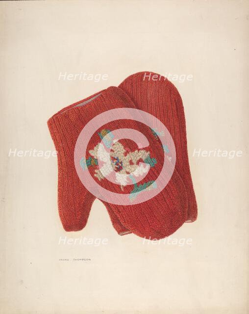 Mittens, 1935/1942. Creator: Archie Thompson.