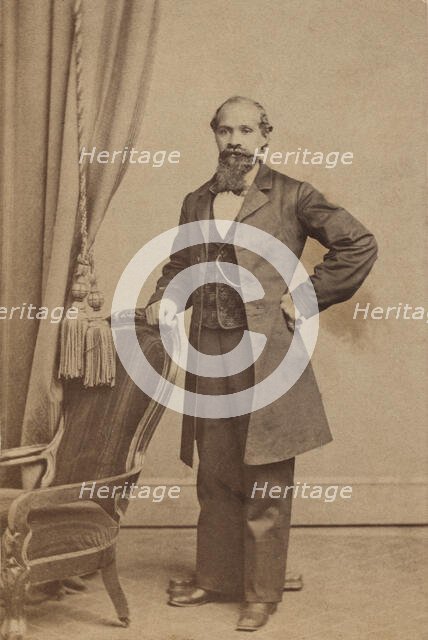 Col. McKee, grandson passed for white, c1860-c1869. Creator: Francis S Keeler.