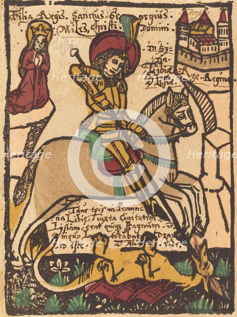 Saint George, c. 1460/1470. Creator: Unknown.