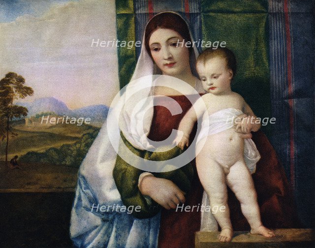 'The Gypsy Madonna', c1510, (1937). Artist: Titian