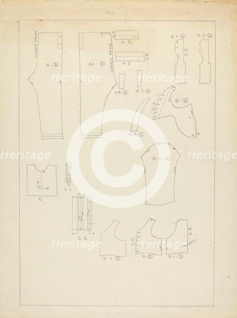 Boy's Suit, 1935/1942. Creator: Nancy Crimi.