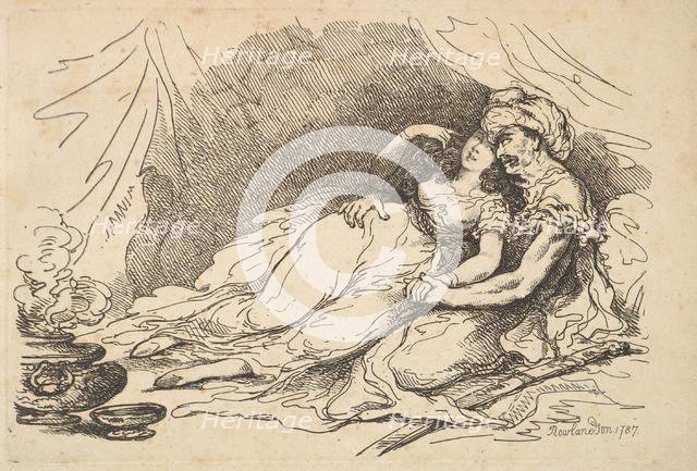 Love in the East, 1787. Creator: Thomas Rowlandson.