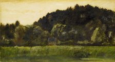 Landscape - Study, mid-late 19th century. Creator: Sir Edward Coley Burne-Jones.