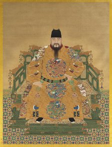 Portrait of the Chenghua Emperor (1447-1487). Creator: Chinese Master.