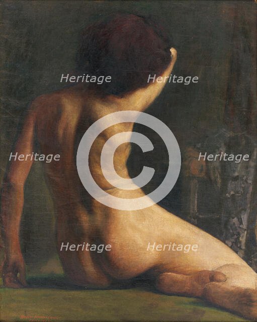 Act, 1903. Creator: Elemír Halász-Hradil.