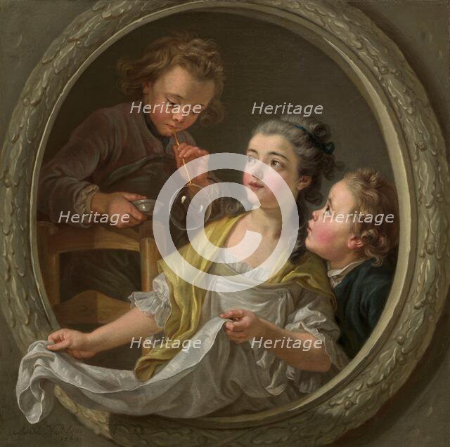 Soap Bubbles, 1764. Creator: Amédée van Loo.