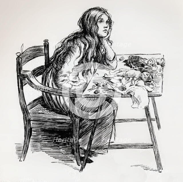 'Jenny Wren', c1900.  Creator: Harold Copping.