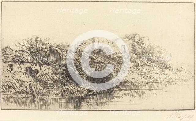 Abandoned Village. Creator: Alphonse Legros.