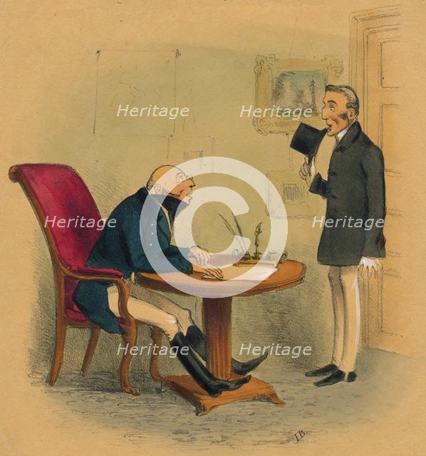 'Prend moi tel que je suis', 1834. Creator: IB Brookes.