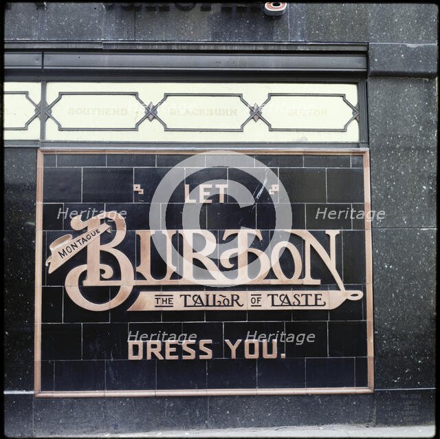 Burton, 16-18 High Street, Abergavenny, Monmouthshire, Wales, 1970-2010. Creator: Nicholas Anthony John Philpot.