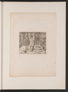 Job's Despair, 1825. Creator: William Blake.
