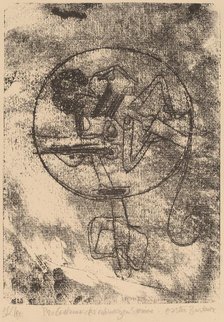 Der Verliebte (The Loved One), 1923. Creator: Paul Klee.