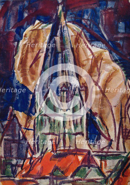 'St. Patrokus in Soest', c1912. Artist: Christian Rohlfs.