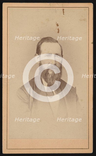 Portrait of Dr. George Vasey (1822-1893), 1872. Creator: Ulke Bros.