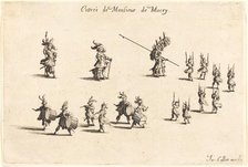 Entry of M. de Macey, 1627. Creator: Jacques Callot.