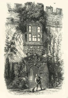 'Gateway into the Garden at St. John's', c1870.