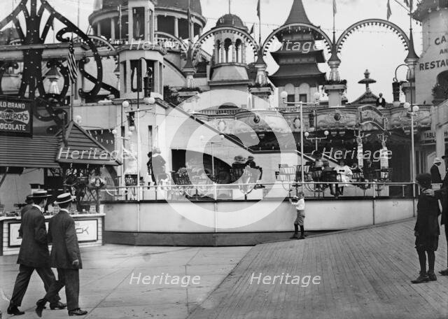 The Teaser, Coney Island in Luna Park, 1911. Creator: Bain News Service.