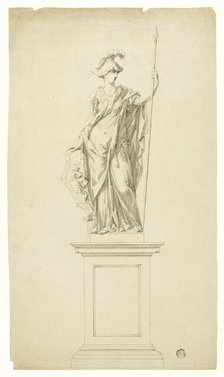 Statue of Pallas Athene, n.d. Creator: Jan van Nost.