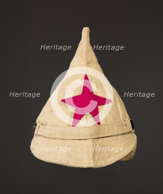 Budyonovka - Headgear of the Red Army, 1922.