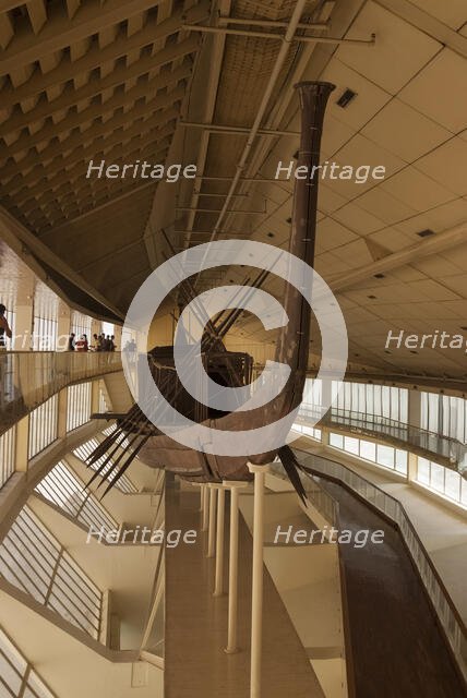 Boat Museum, Giza, Egypt, 2007. Creator: Ethel Davies.