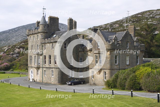 Amhuinnsuidhe Castle, Isle of Harris, Outer Hebrides, Scotland, 2009. 