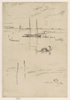 The Little Lagoon, 1879/1880. Creator: James Abbott McNeill Whistler.