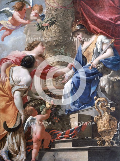 'Vénus et l'Amour' c1535-1560. Artist: Lambert Sustris