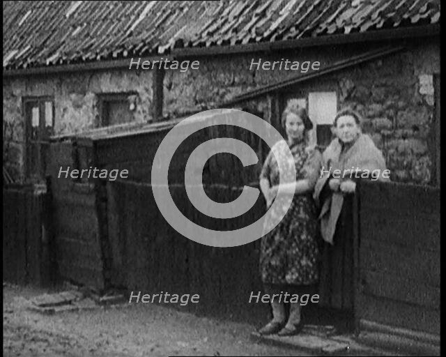 Prince Edward, Prince of Wales Inspecting Working Class Homes in the North of England, 1929. Creator: British Pathe Ltd.