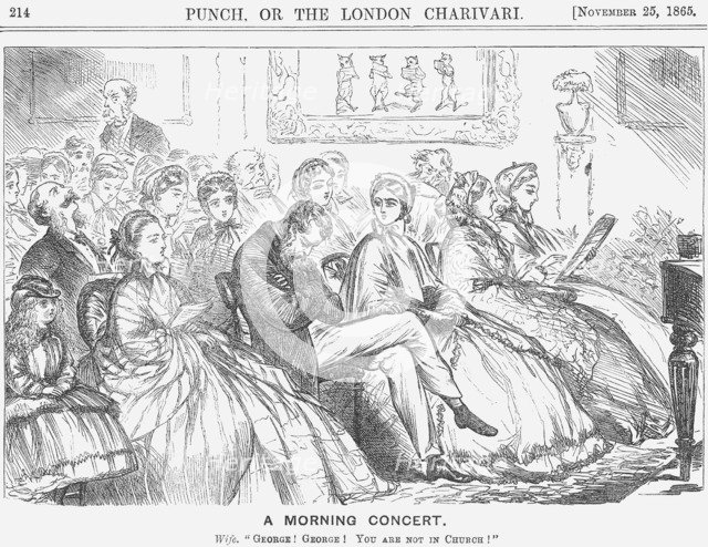 'A Morning Concert', 1865. Artist: Fritz Eltze