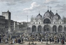 The entry of the French into Venice, Floreal, Year 5 (May 1797). Artist: Jean Duplessis-Bertaux