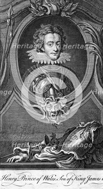 Henry Frederick Stuart, Prince of Wales, (1594-1612). Artist: Unknown