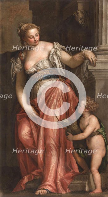 Allegoria della Scultura (Allegory of Sculpture), ca 1557. Creator: Veronese, Paolo (1528-1588).