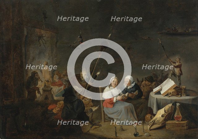 The Witches' Sabbath. Artist: Teniers, David, the Younger (1610-1690)