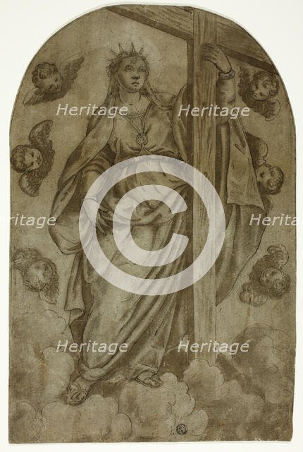 Saint Helena and the True Cross, 1580/90. Creator: Unknown.