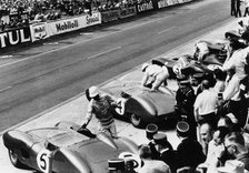 Start of the Le Mans 24 Hours, France, 1959. Artist: Unknown