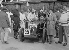MG C type of Goldie Gardner at the RAC TT Race, Ards Circuit, Belfast, 1932. Artist: Bill Brunell.