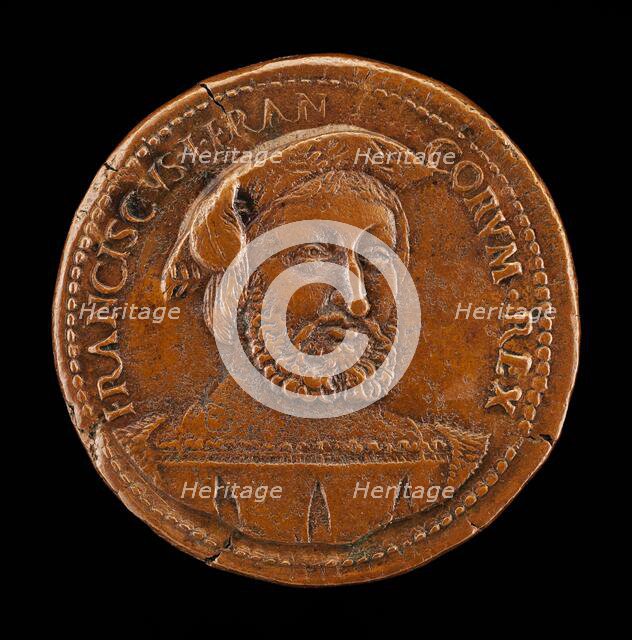 François I, 1494-1547, King of France 1515 [obverse], 16th century. Creator: Unknown.