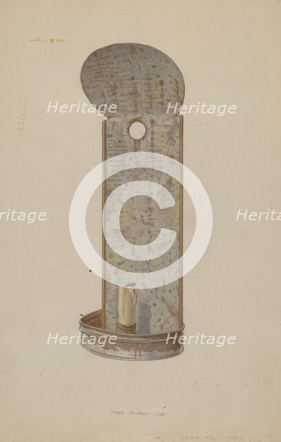 Sconce, 1938. Creator: Jacob Gielens.