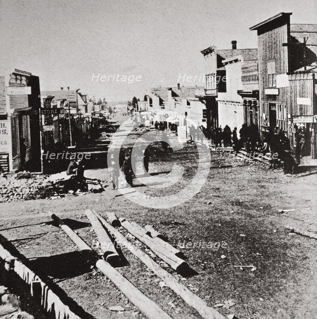 Leadville, Colorado, USA, 1870s. Artist: Unknown