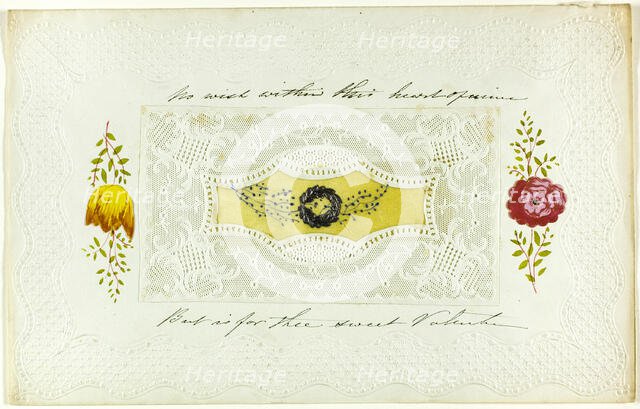 No Wish within this Heart of Mine (valentine), n.d. Creator: Unknown.