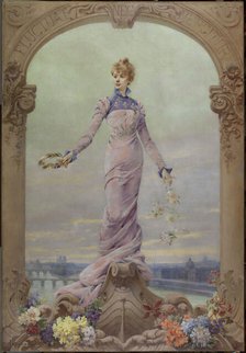 Allegory of the city of Paris, 1901. Creator: Louise Abbema.