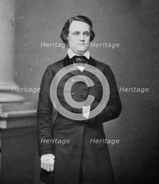 John Cabell Breckinridge of Kentucky, between 1855 and 1865. Creator: Unknown.